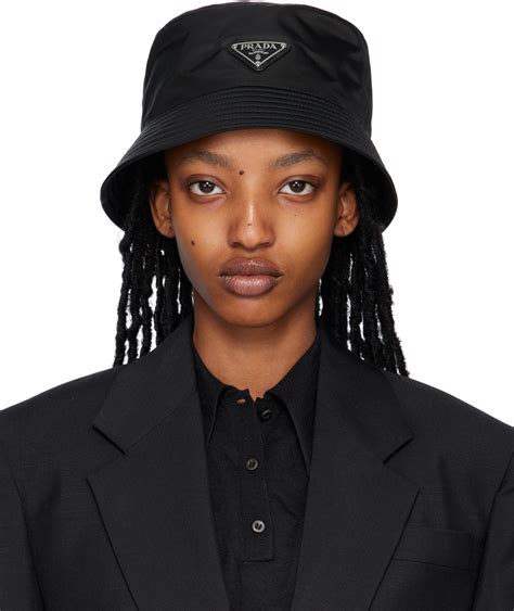 prada women's hats|prada bucket hat on sale.